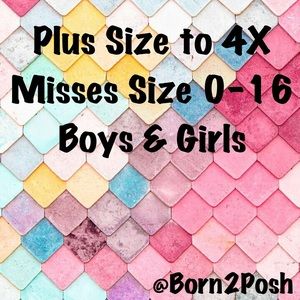 Come Shop! Sizes 0-4X!